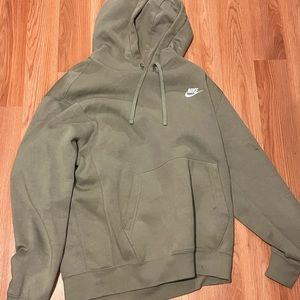 Green Nike Pullover Hoodie
